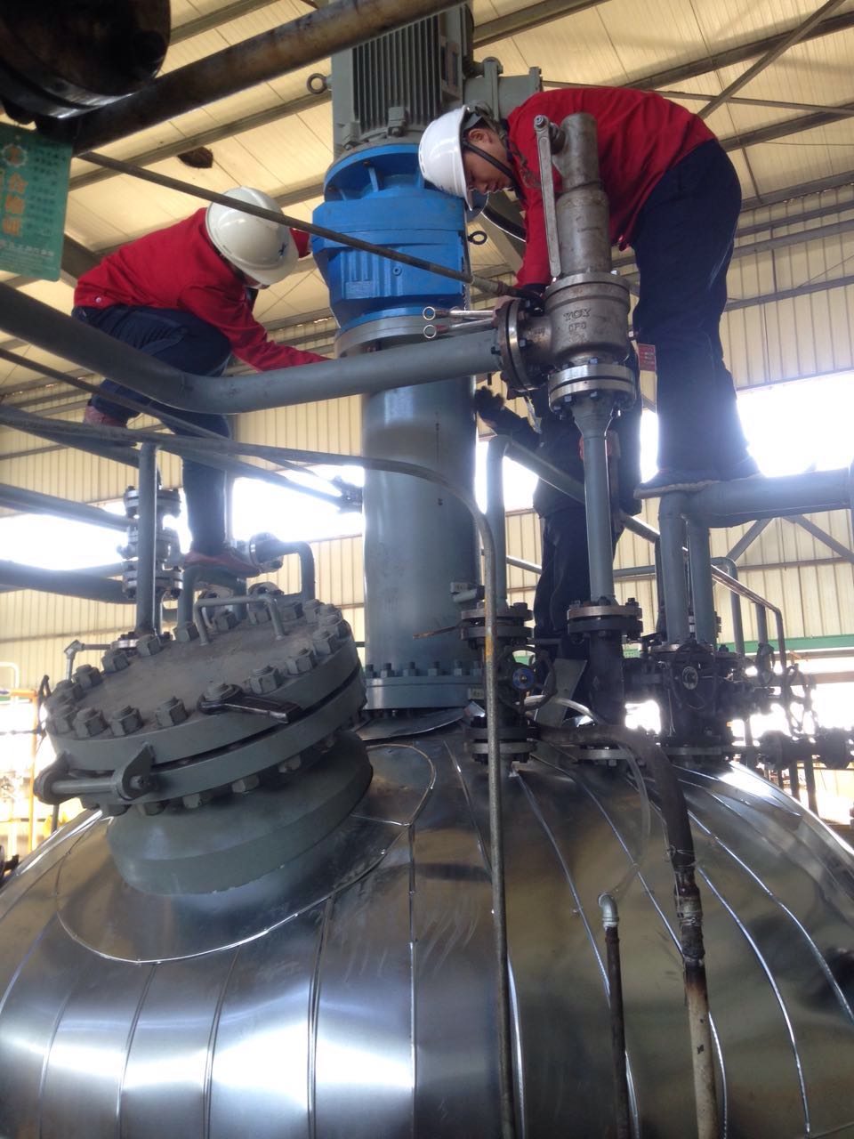 山东淄博15M3加氢反应釜